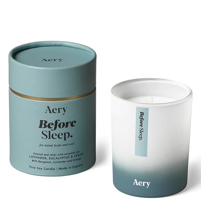 Aery Aromatherapy Candle - Before Sleep Blue on Productcaster.