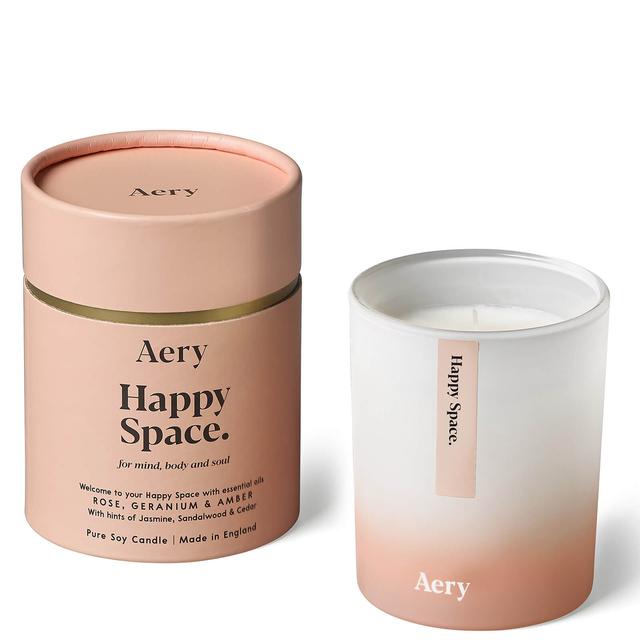 Aery Aromatherapy Candle - Happy Space Pink on Productcaster.