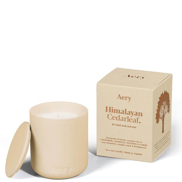 Aery Fernweh Candle - Himalayan Cedarleaf Cream on Productcaster.