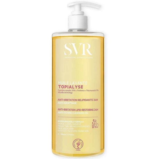 SVR Topialyse Face and Body Emulsifying Micellar Oil Wash 1000ml on Productcaster.