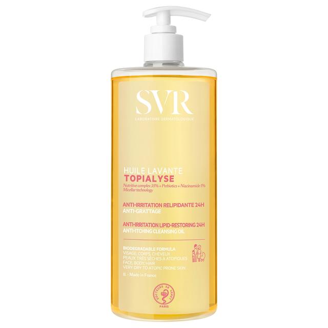 SVR Topialyse Face and Body Emulsifying Micellar Oil Wash 1000ml on Productcaster.