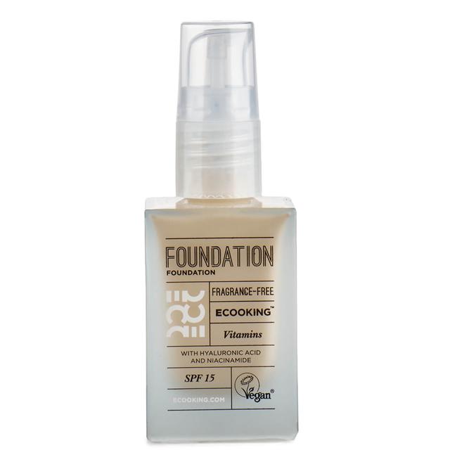 Ecooking Foundation 30ml (Various Shades) - 01 Porcelain on Productcaster.