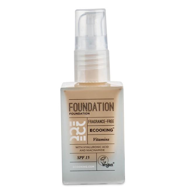 Ecooking Foundation 30ml (Various Shades) - 02 Honey on Productcaster.