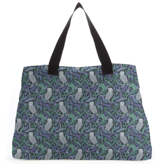 Owls Barn Owl Ball Tote Bag on Productcaster.