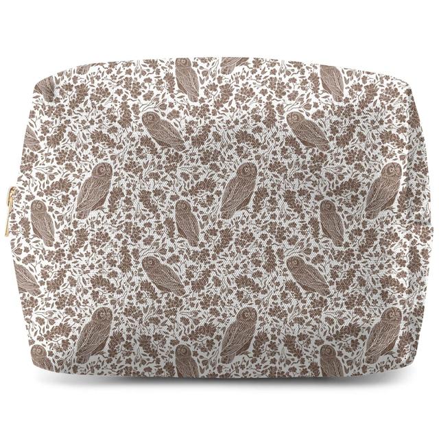 Monochrome Great Horned Get Together Makeup Bag on Productcaster.