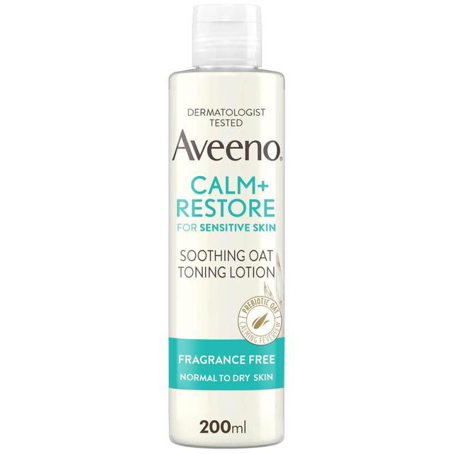 Aveeno Face Calm and Restore Soothing Toner 200ml on Productcaster.