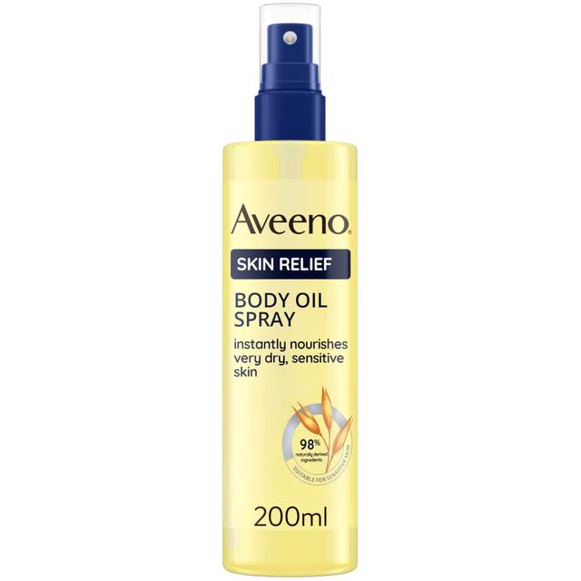 Aveeno Skin Relief Body Oil Spray 200ml on Productcaster.