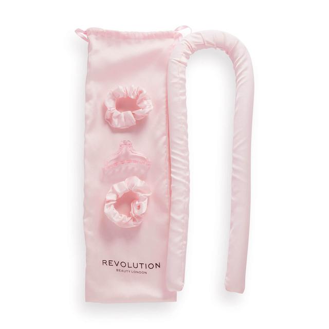 Revolution Haircare Curl Enhance Satin Curling Ribbon - Pink on Productcaster.