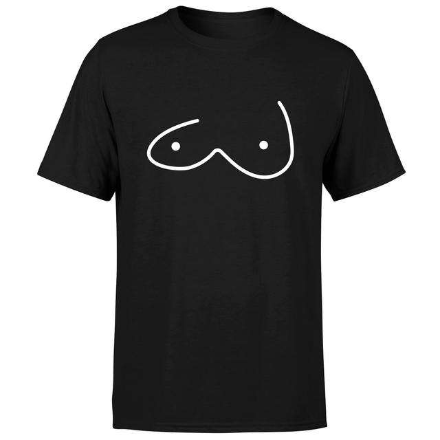 Wonkey Breasts Men's T-Shirt - Black - 3XL - Schwarz on Productcaster.