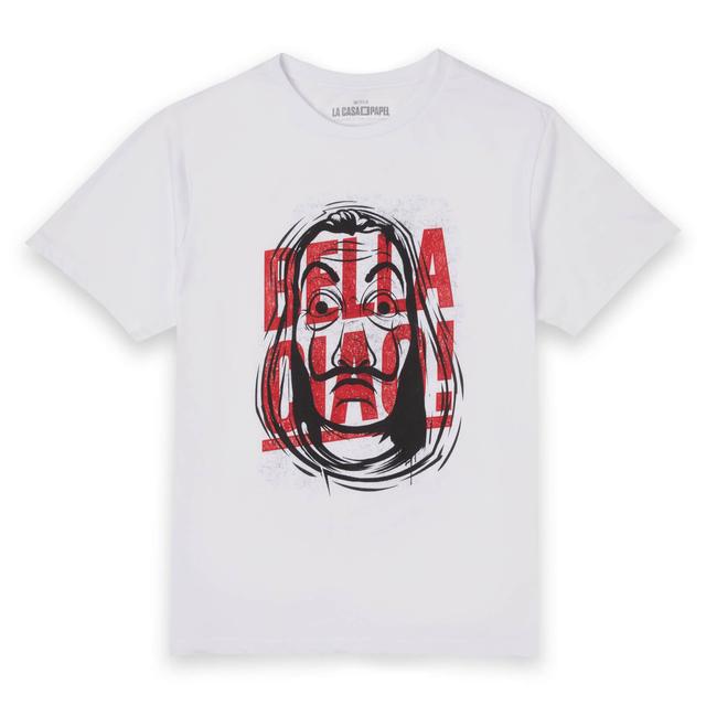 Camiseta unisex Bella Ciao de Money Heist - Blanco - XL - Blanco on Productcaster.