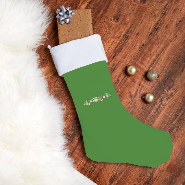 Elf Scatter Icon Christmas Stocking on Productcaster.