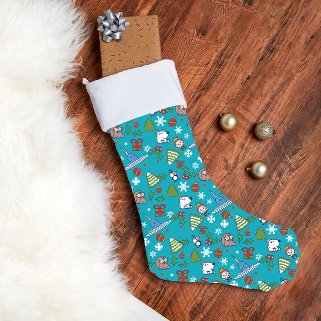 Elf North Pole Christmas Stocking on Productcaster.