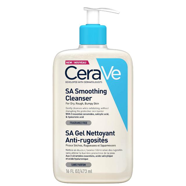 CeraVe SA Smoothing Cleanser with Salicylic Acid for Dry, Rough & Bumpy Skin 473ml on Productcaster.