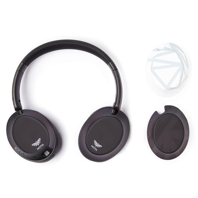 MOTH Monochrome Over-Ear Headphones & Caps on Productcaster.