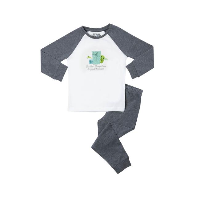 Star Wars Yoda Gift Babies/Toddler Pyjamas - Grey - 18-24 months on Productcaster.