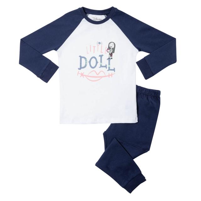 Pijama para niños Little Doll Disney - Blanco marino - 3-4 años - Navy White on Productcaster.