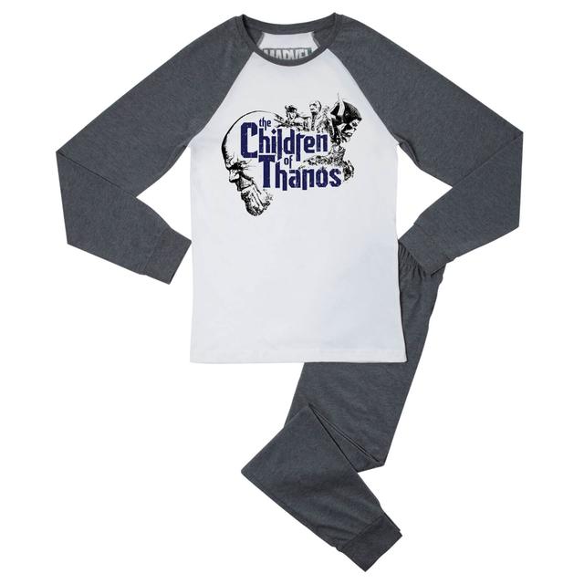 Marvel Children Of Thanos Women's Pyjama Set - Grey White - XS - Grey White on Productcaster.