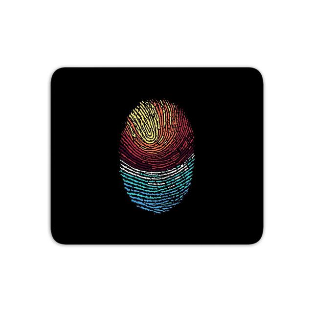 Fingerprint Sunset Mouse Mat on Productcaster.