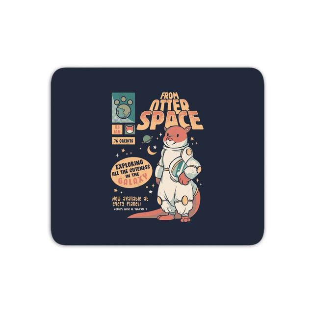 Otter Space Astronaut Other Gravity Galaxy Comics Mouse Mat on Productcaster.