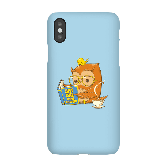 Just One More Chapter Phone Case for iPhone and Android - Samsung S8 - Snap Hülle Matt on Productcaster.