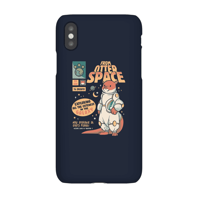 Otter Space Astronaut Other Gravity Galaxy Comics Phone Case for iPhone and Android - Samsung S10E - Snap Hülle Matt on Productcaster.