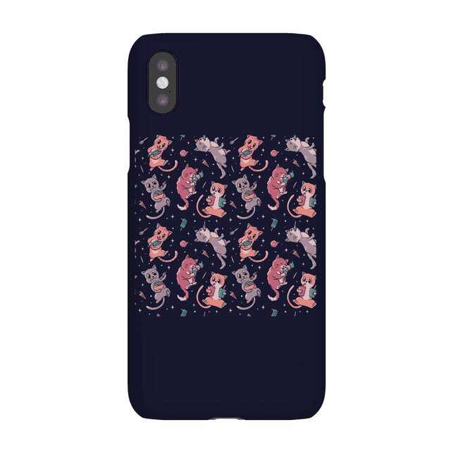 Pattern Ice Cream Cats Phone Case for iPhone and Android - Samsung S6 Edge - Snap Case - Matte on Productcaster.