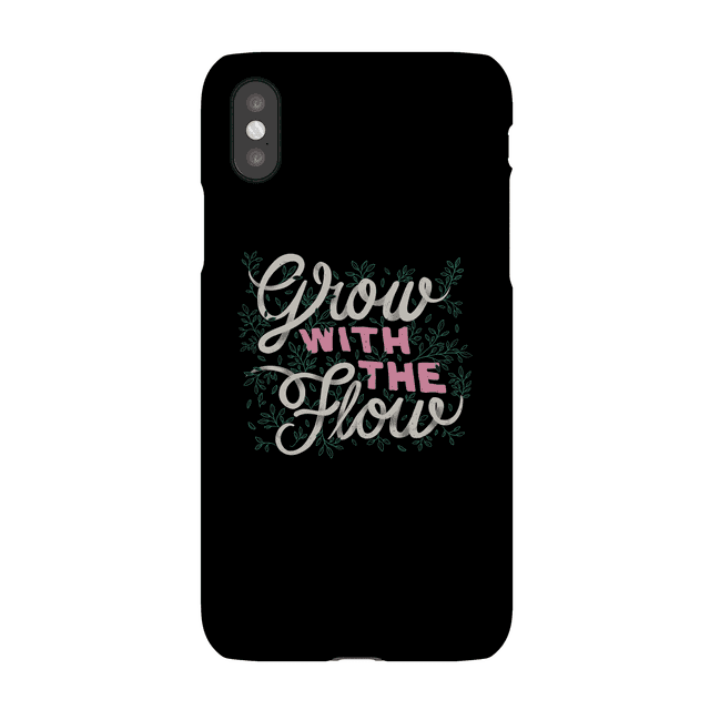 Grow With The Flow Phone Case for iPhone and Android - iPhone 8 Plus - Snap Hülle Matt on Productcaster.