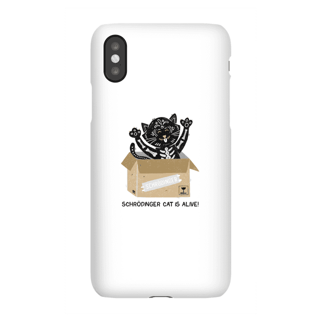 Am I Alive Schro?dinger Cat Phone Case for iPhone and Android - Samsung S6 Edge Plus - Snap Case - Matte on Productcaster.