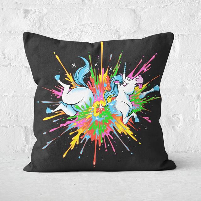 Unicorn Blast Square Cushion - 50x50cm - Soft Touch on Productcaster.