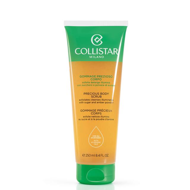 Collistar Precious Body Scrub Exfoliates Cleanses Illuminates with Sugar and Amber Powder 250ml on Productcaster.