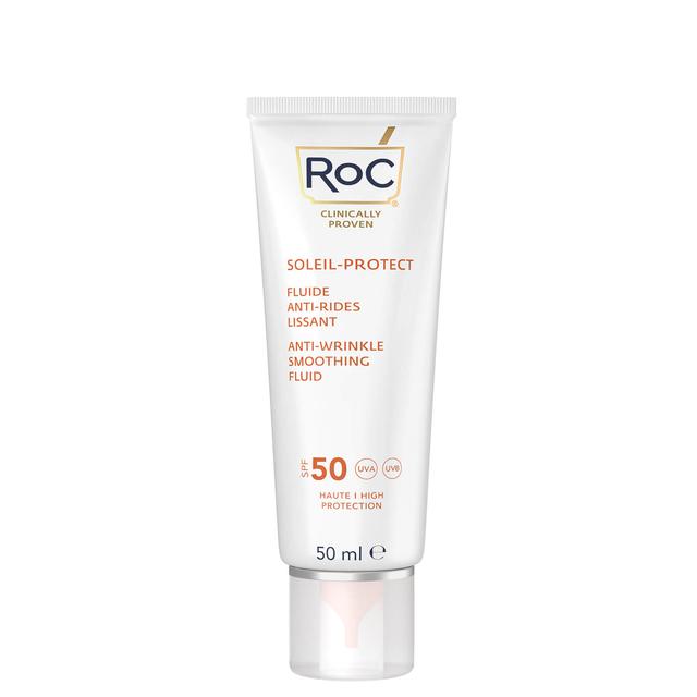 RoC Soleil-Protect Anti-Wrinkle Smoothing Fluid SPF50 50ml on Productcaster.