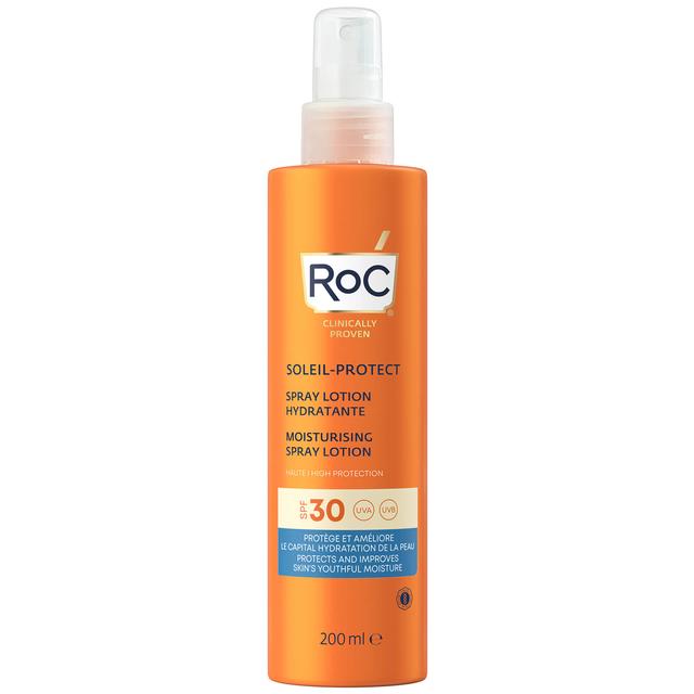 RoC Soleil-Protect Moisturising Spray Lotion SPF30 200ml on Productcaster.