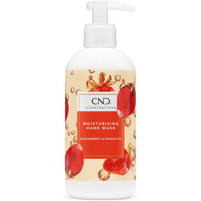 CND SPA Scentsations Handwash Strawberry and Prosecco 390ml on Productcaster.