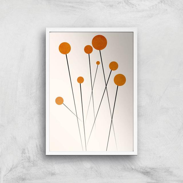 Borris Photography Dreaming Daisies Giclee Art Print - A2 - White Frame on Productcaster.