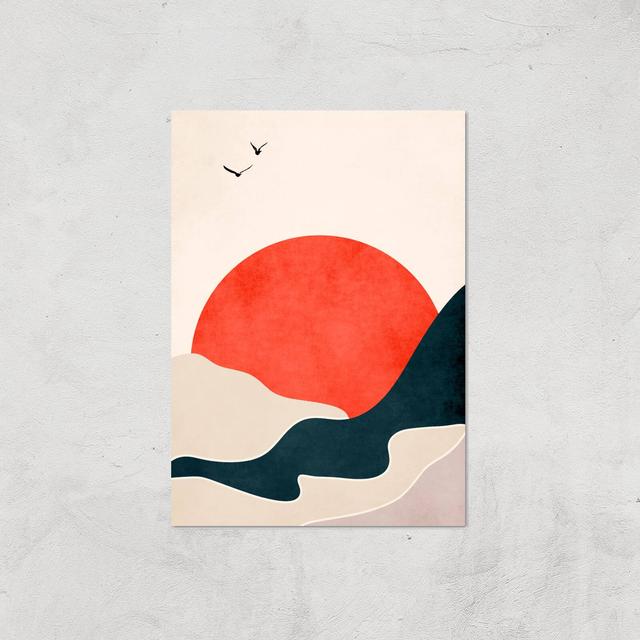 Borris Photography Drowning Sun Giclee Art Print - A3 - Print Only on Productcaster.