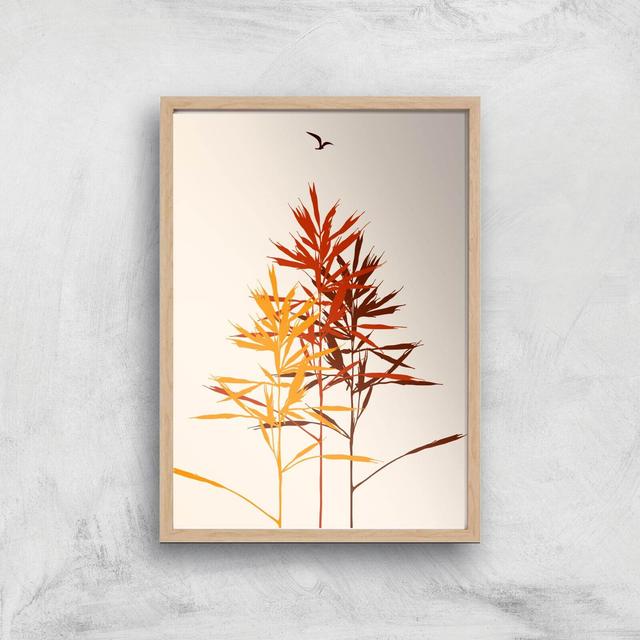 Borris Photography Above The Fields Giclee Art Print - A4 - Wooden Frame on Productcaster.