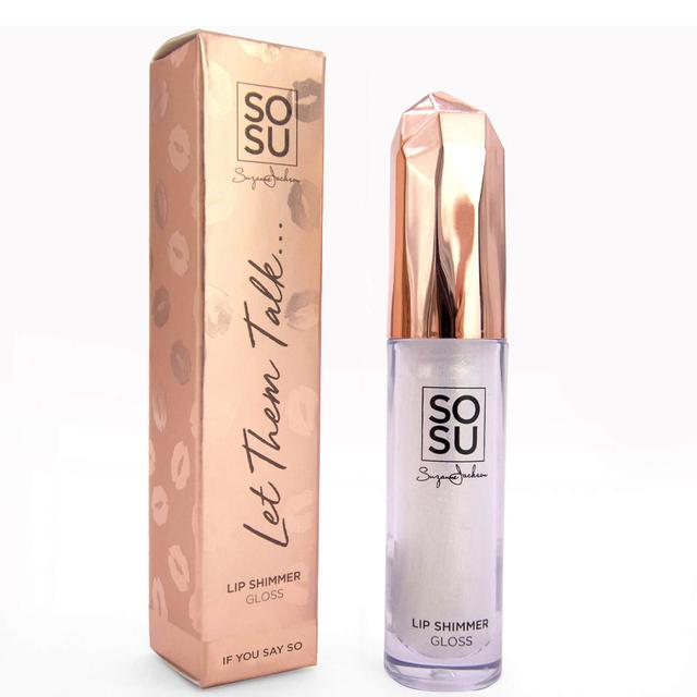 SOSU Cosmetics Lip Shimmer 3.5ml (Various Colours) - If You Say So on Productcaster.