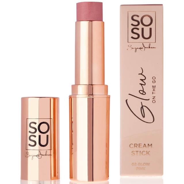 SOSU Cosmetics Cream Stick 30g (Various Colours) - Glow Pink on Productcaster.