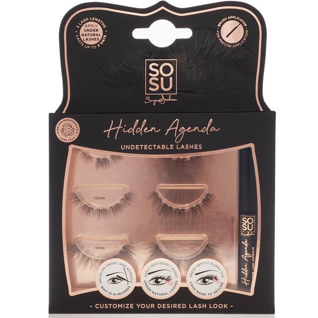 SOSU Cosmetics Hidden Agenda Undetectable Lashes on Productcaster.