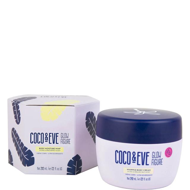 Coco & Eve Glow Figure Whipped Body Cream Lychee and Dragon Fruit Scent - (Various Sizes) - 212ml on Productcaster.