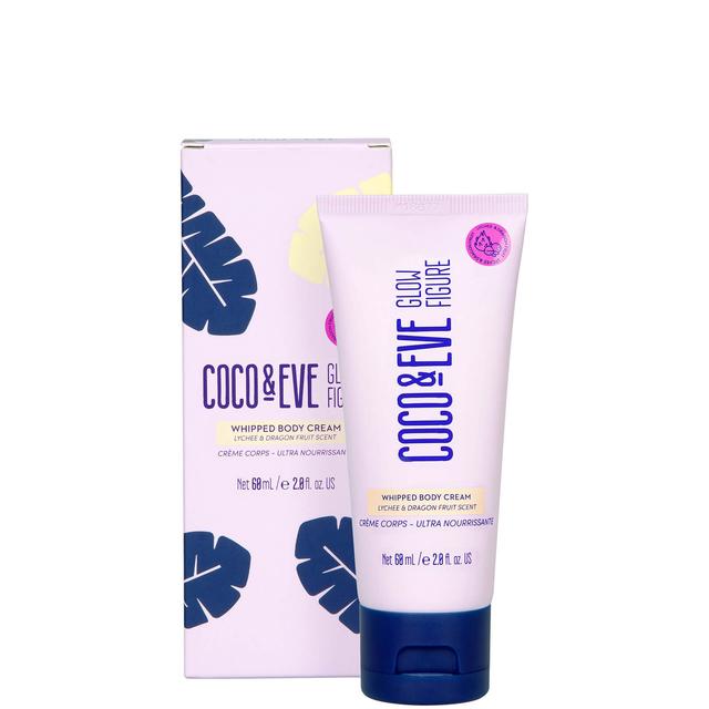 Coco & Eve Glow Figure Whipped Body Cream Lychee and Dragon Fruit Scent - (Various Sizes) - 60ML on Productcaster.