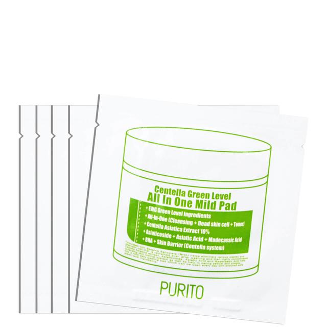 PURITO Centella Green Level All In One Mild pad (10 pouch) 45ml on Productcaster.