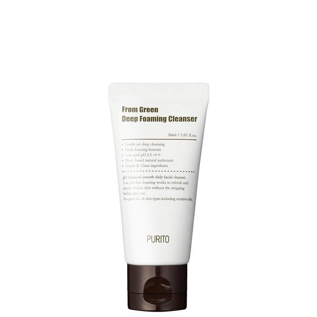 PURITO From Green Deep Foaming Cleanser (mini) 30ml on Productcaster.