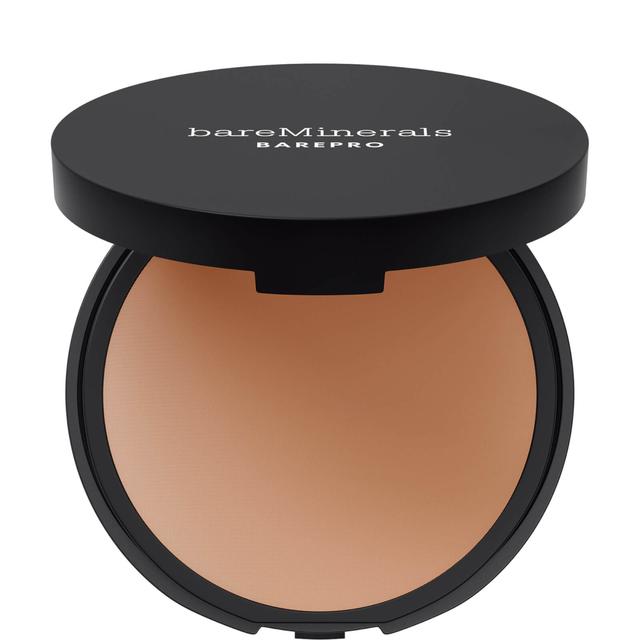 bareMinerals BAREPRO Pressed 16 Hour Foundation 10g (Various Shades) - Medium Deep 40 Cool on Productcaster.