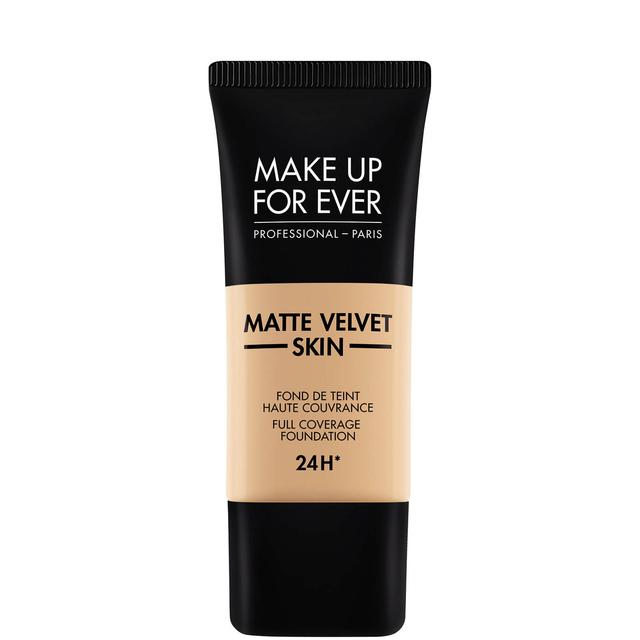 MAKE UP FOR EVER matte Velvet Skin Foundation 30ml (Various Shades) - - 355 Neutral beige on Productcaster.