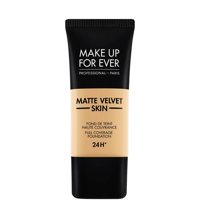 MAKE UP FOR EVER matte Velvet Skin Foundation 30ml (Various Shades) - - 255 Sand beige on Productcaster.