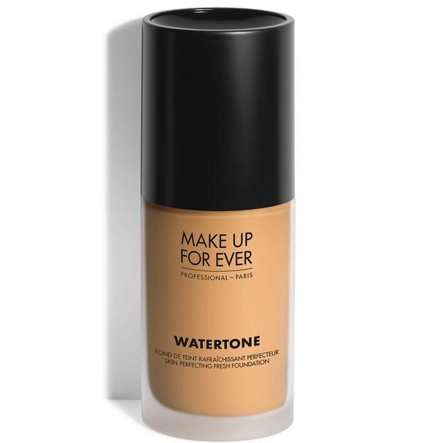 MAKE UP FOR EVER watertone Foundation No Transfer and Natural Radiant Finish 40ml (Various Shades) - - Y405-Golden Honey on Productcaster.