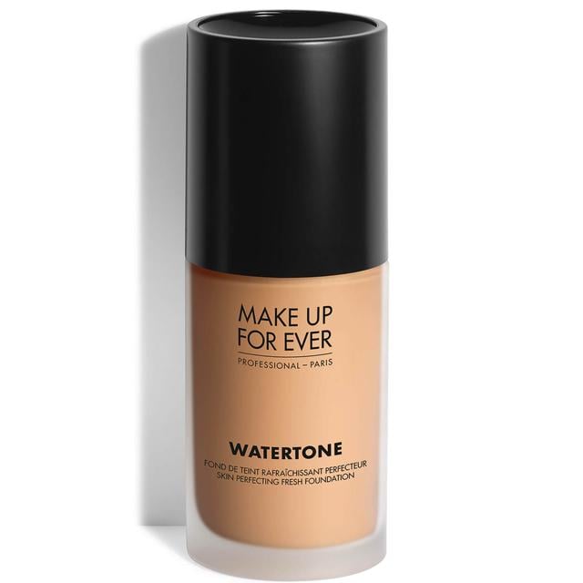 MAKE UP FOR EVER watertone Foundation No Transfer and Natural Radiant Finish 40ml (Various Shades) - - R370-Medium Beige on Productcaster.