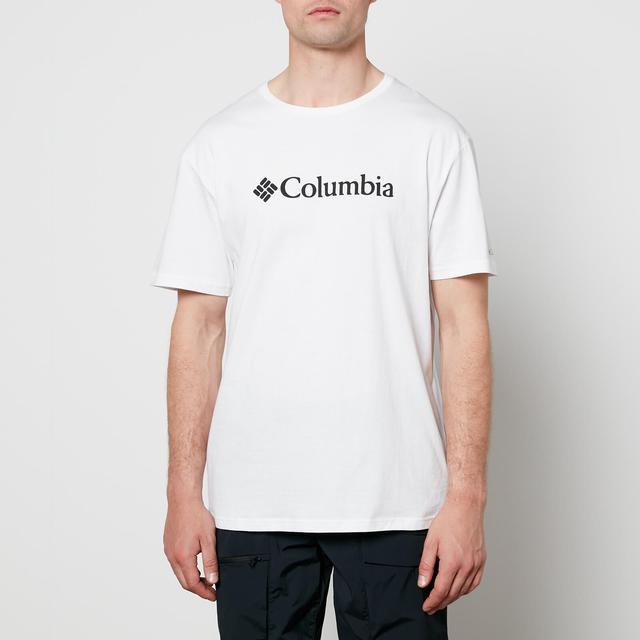 Columbia Men's Csc Basic Logo Short Sleeve T-Shirt - White - S on Productcaster.