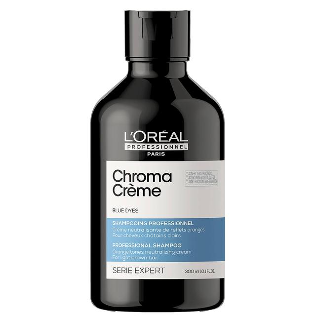 L'Oréal Professionnel Paris Chroma Crème Orange-Tones Neutralizing Cream Shampoo - Light To Medium Brown Hair 300ml on Productcaster.